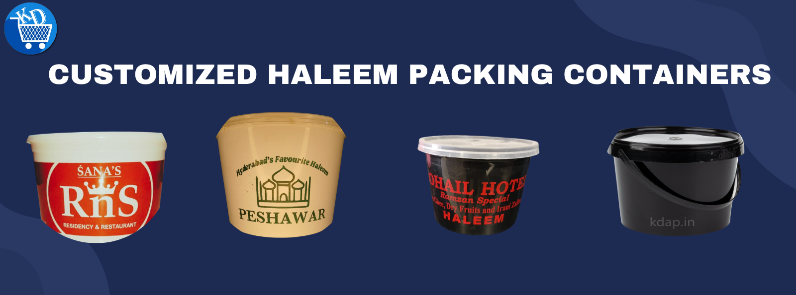 Bulk Haleem Packing Containers