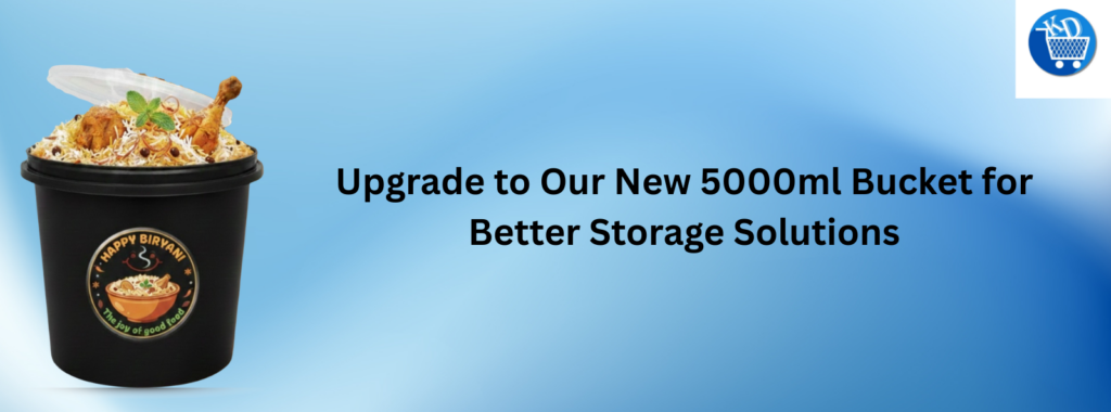 5000ml Bucket Suppliers in Hyderabad